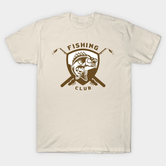 American Fishing Club T-Shirt by SAE